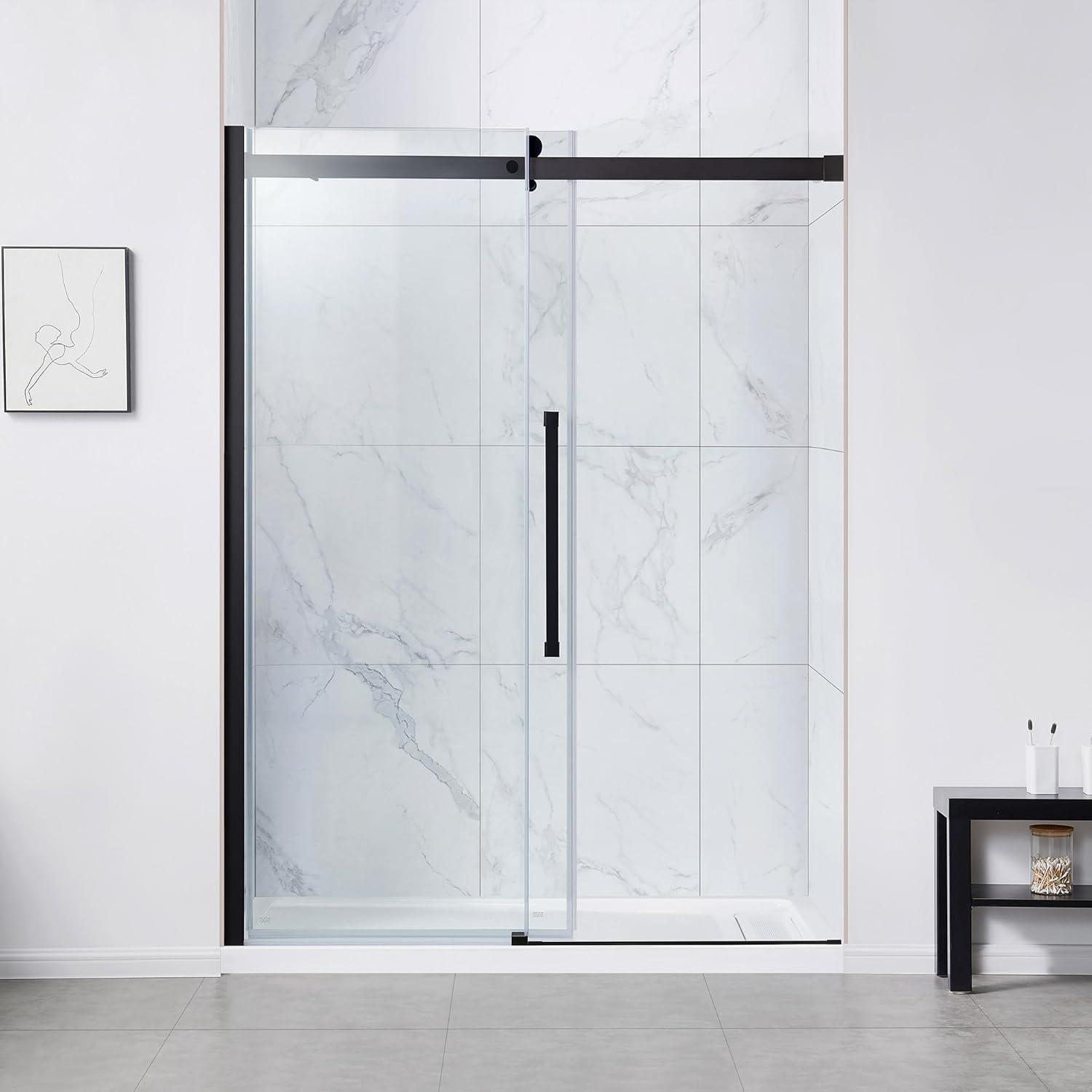 OVE Decors Bel Soft Close2-Piece 32" x 60" x 81" Base/Door Rectangular Alcove Shower Kit