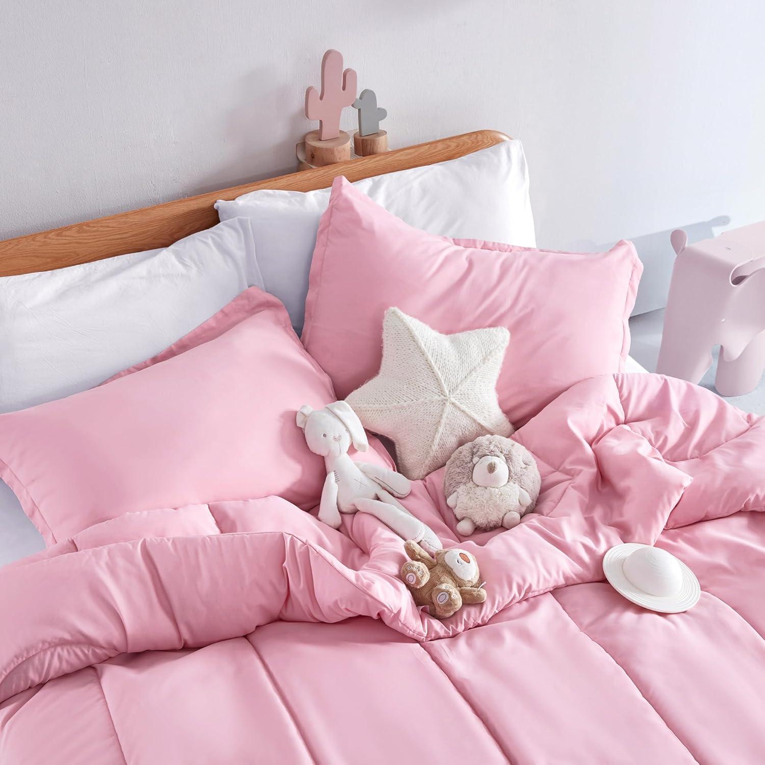 Kids Solid Comforter Set