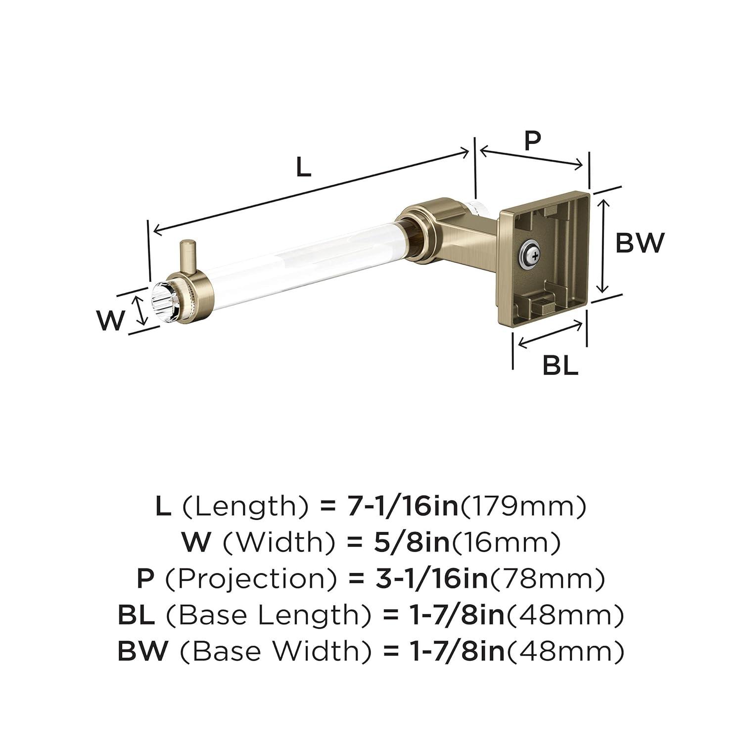 Glacio Wall Mount Toilet Paper Holder