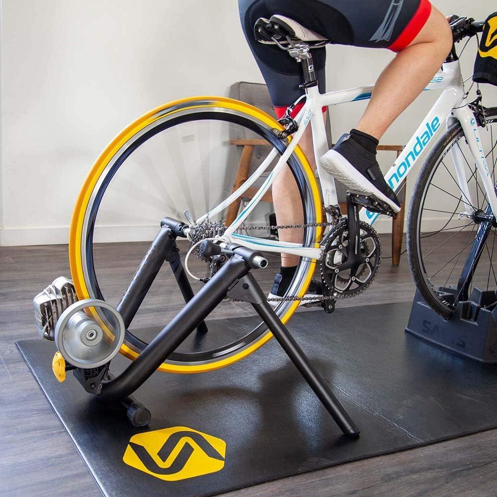 Saris Fluid2 Indoor Bike Trainer, Smart Equipped Option Bike Trainer, Black