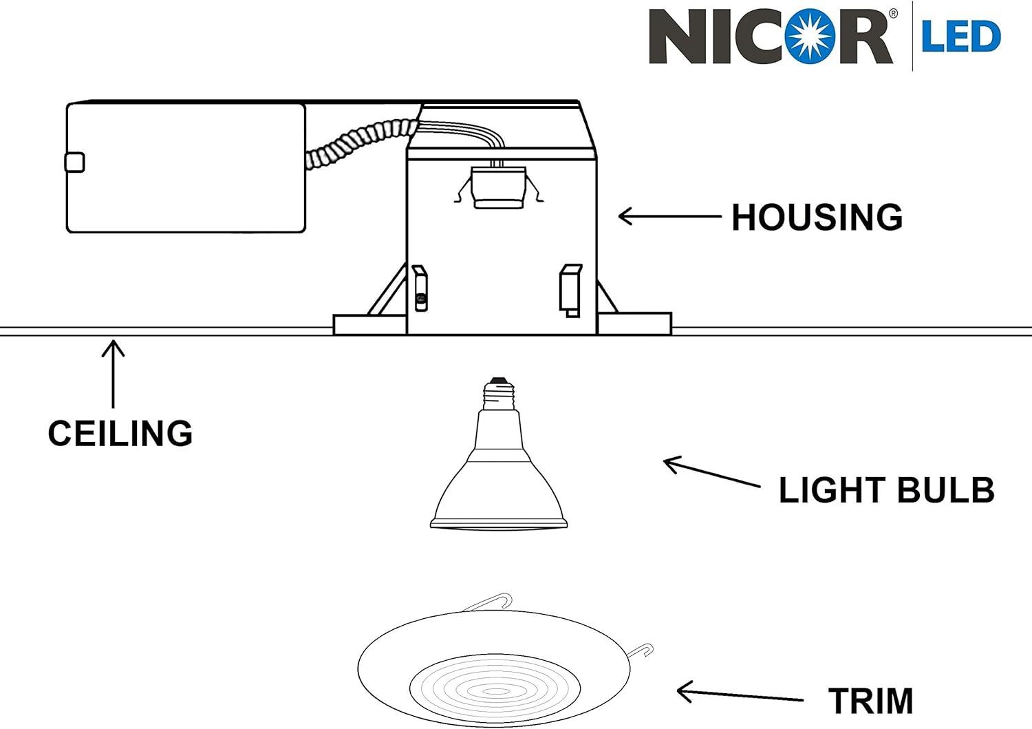 6'' Shower Recessed Trim