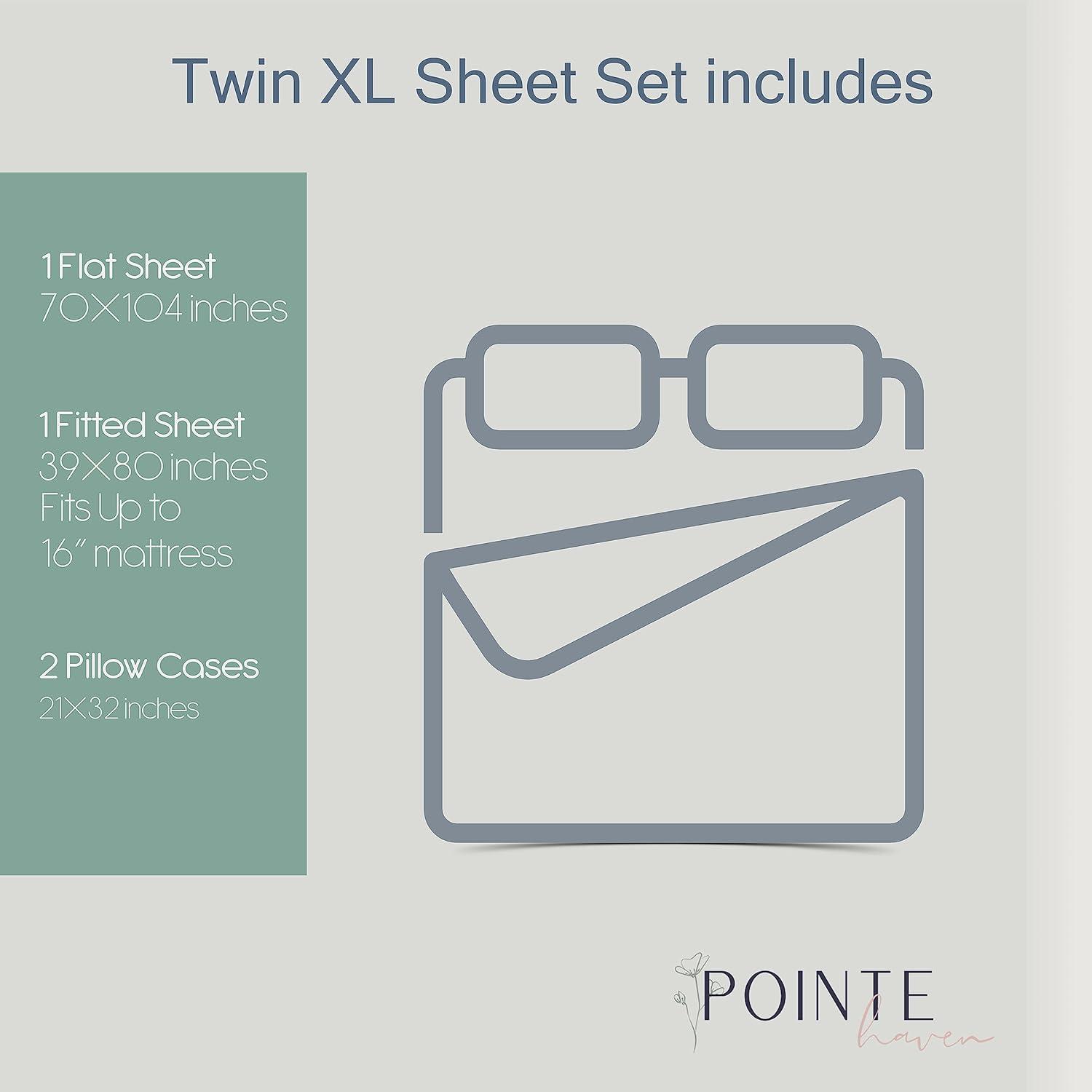 Pointehaven Flannel Sheet Set