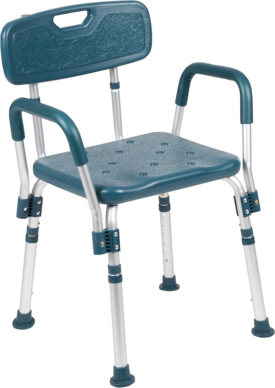 Jane 300 Lb. Capacity Quick Release Back & Arm Shower Chair