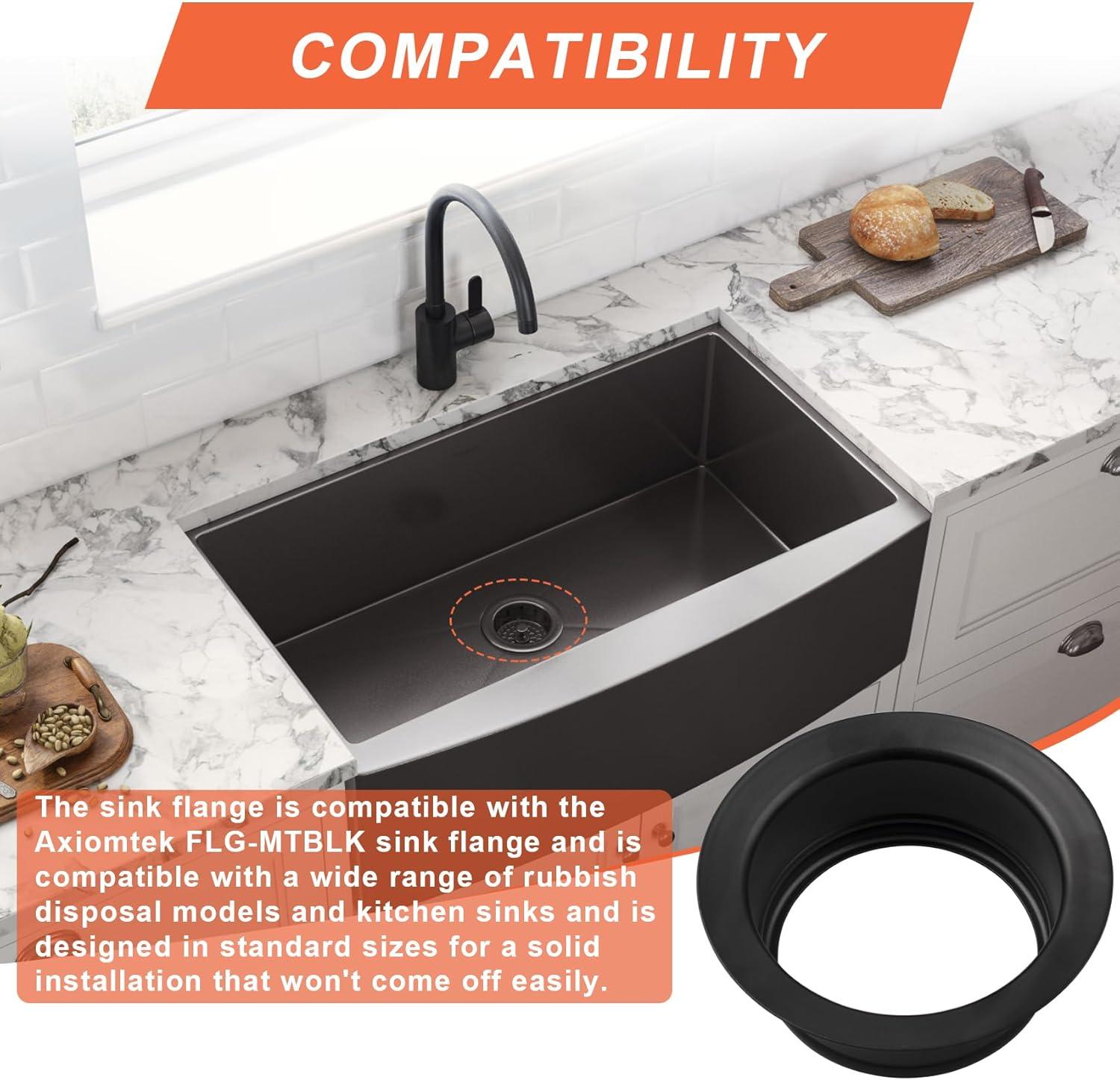 Disposal Flange Basket Stopper Kitchen Sink Drain