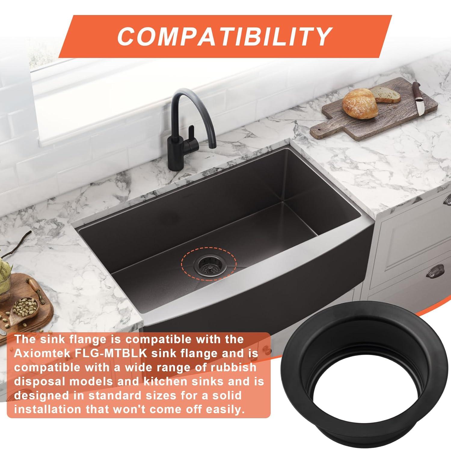 Disposal Flange Basket Stopper Kitchen Sink Drain