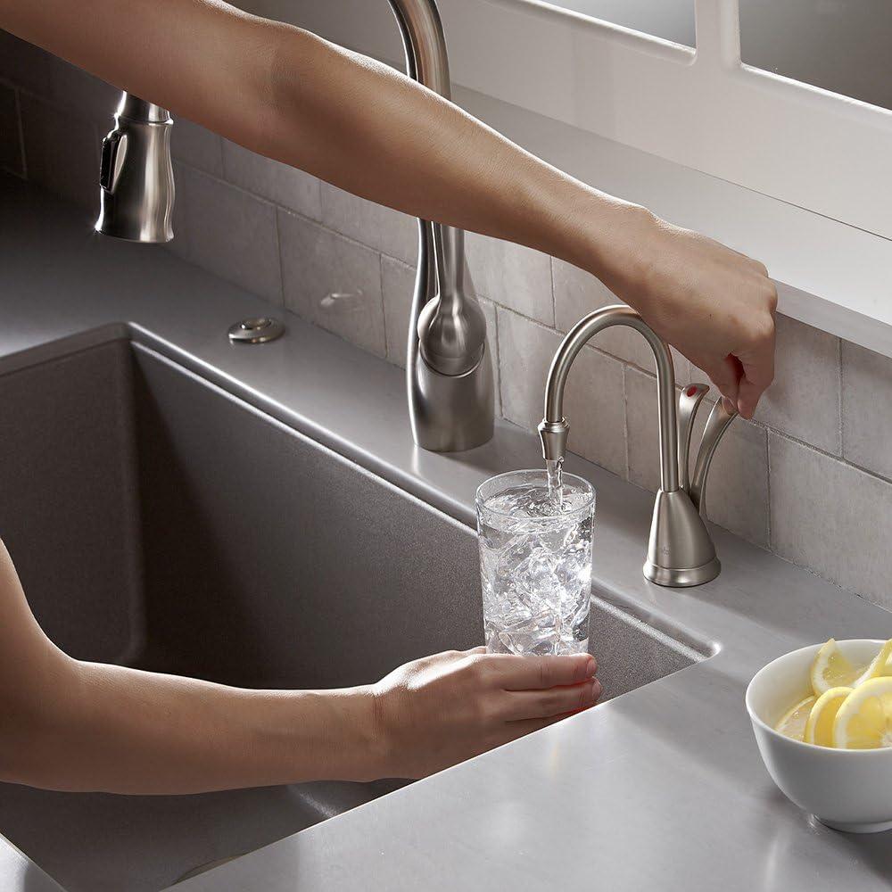 HC-Wave Double Handle Kitchen Faucet with Accessories