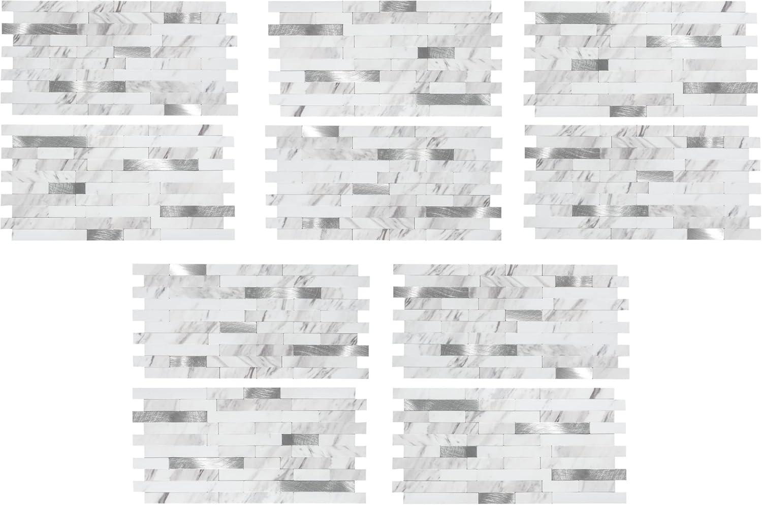 Aspect Aspect Peel and Stick Collage Tile (Set of 5)