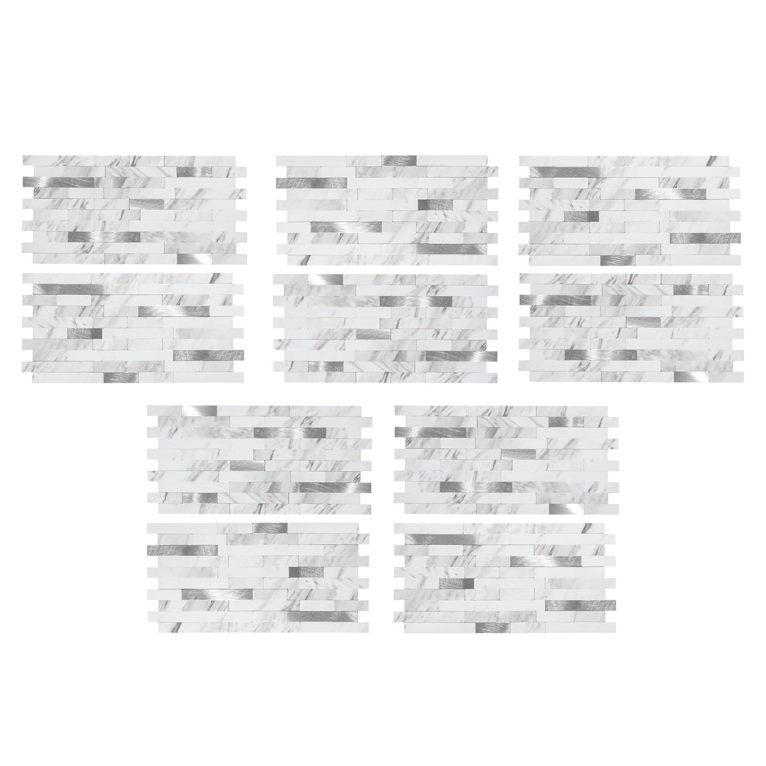 Aspect Aspect Peel and Stick Collage Tile (Set of 5)
