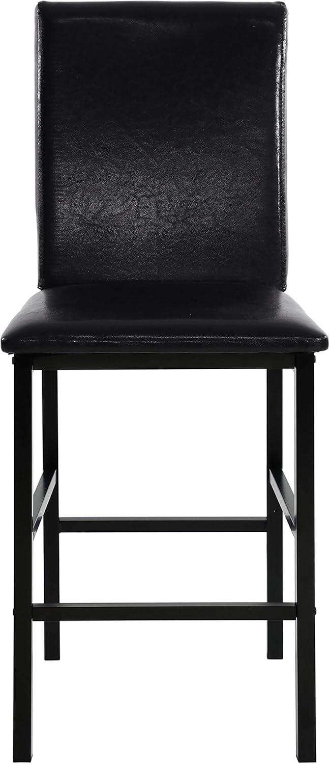 Hokku Designs Metal Frame Counter Height Chairs Set Of 4