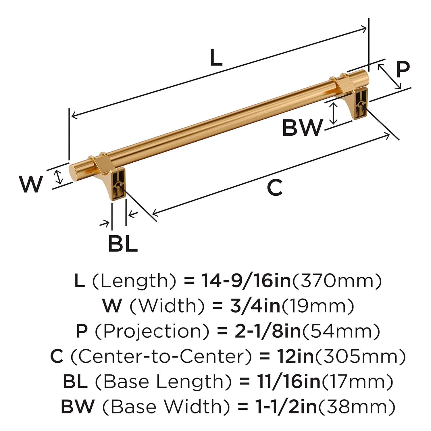 Davenport 12 inch (305mm) Center-to-Center