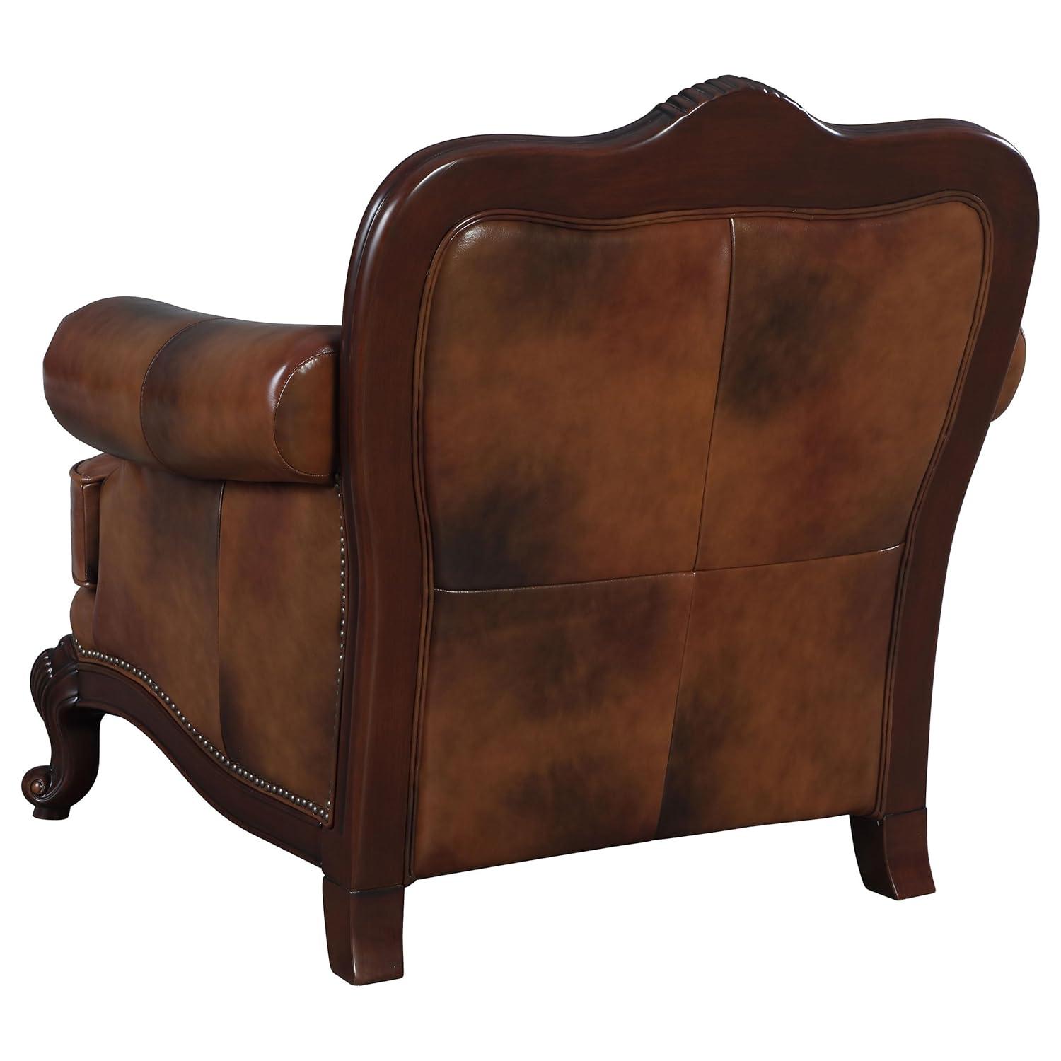 Andrew Home Studio Daosta Leather Armchair
