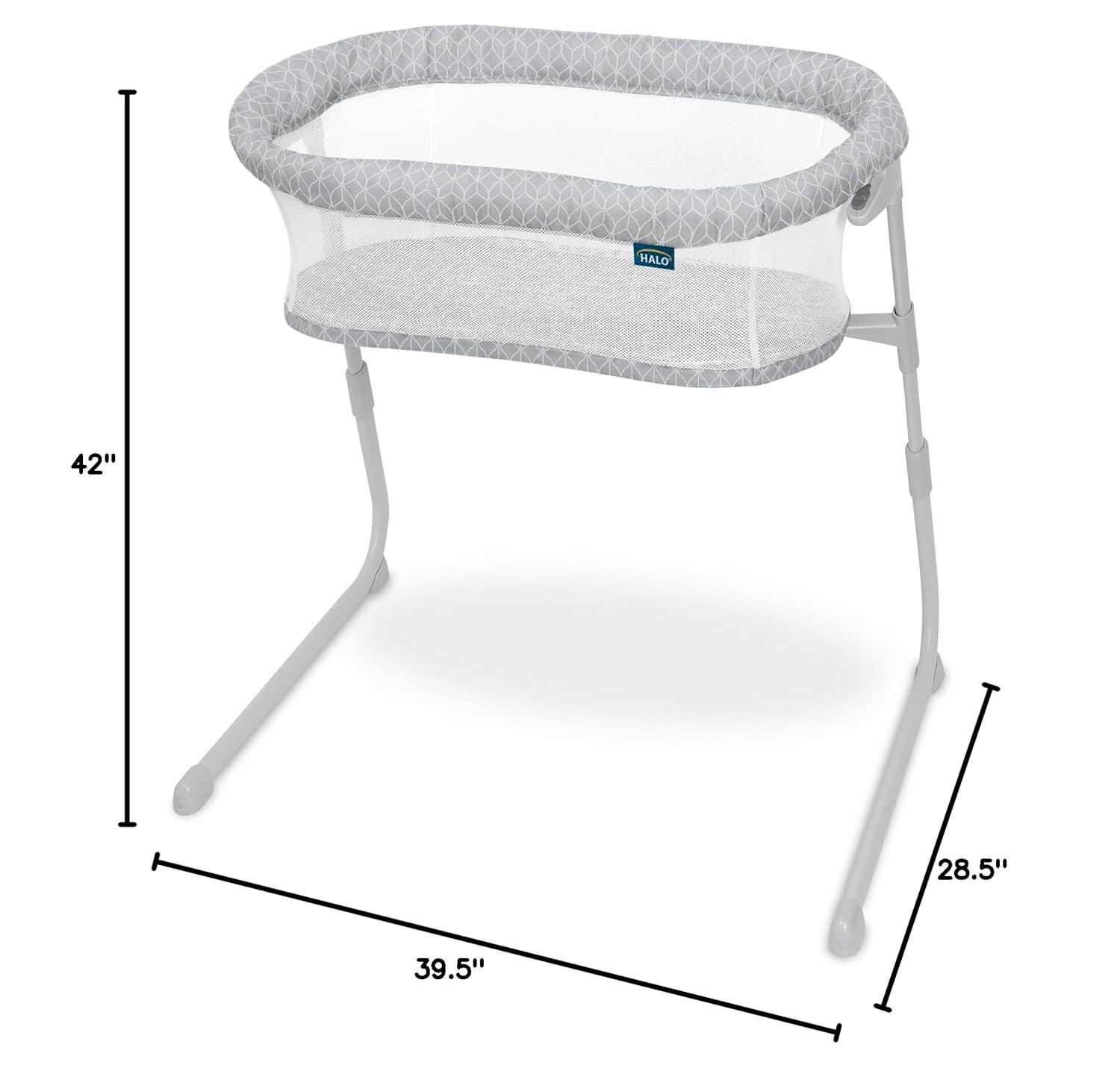 HALO Innovations BassiNest Flex Portable Bassinet - Morning Mist
