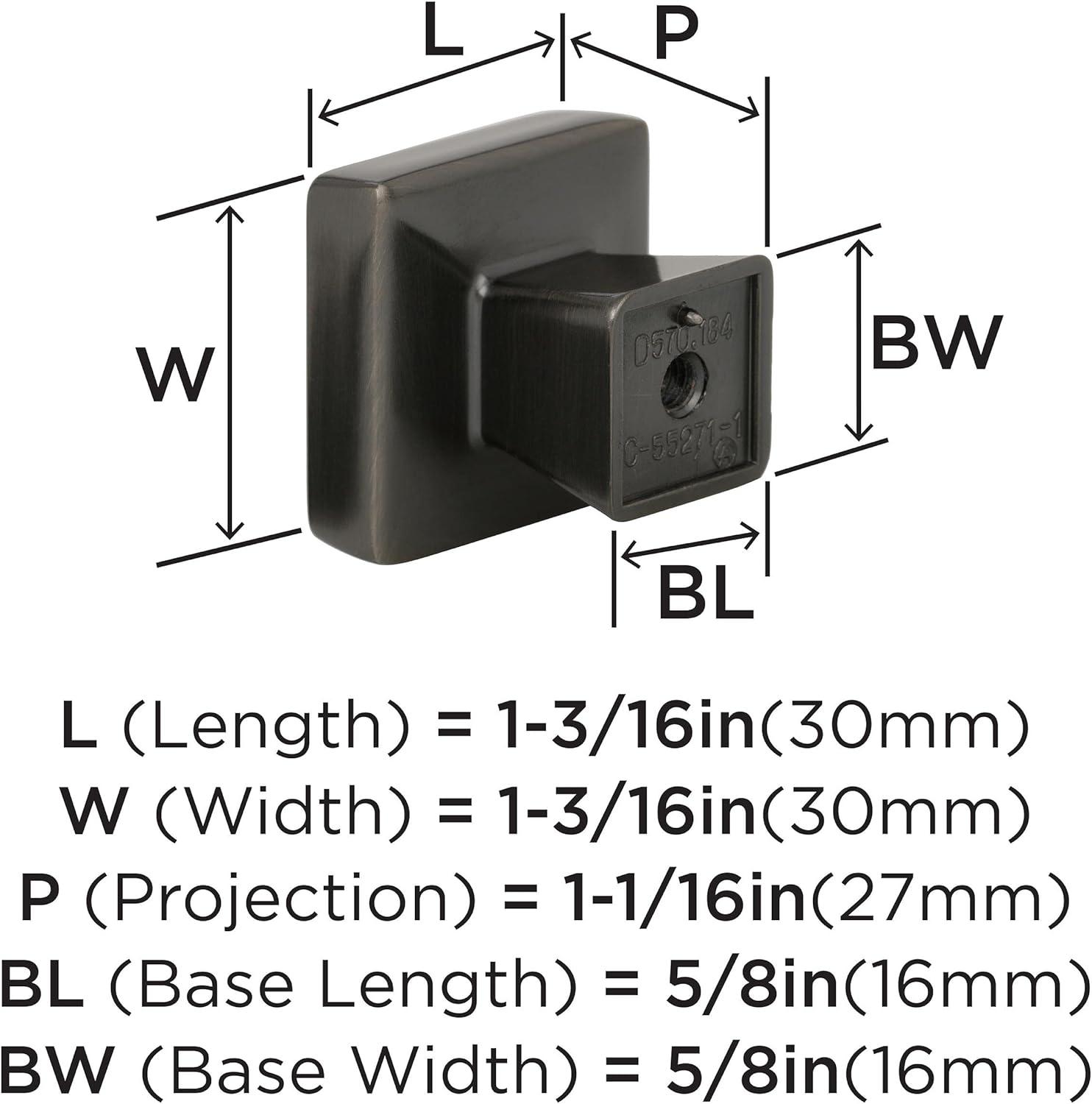 Blackrock Square Knob