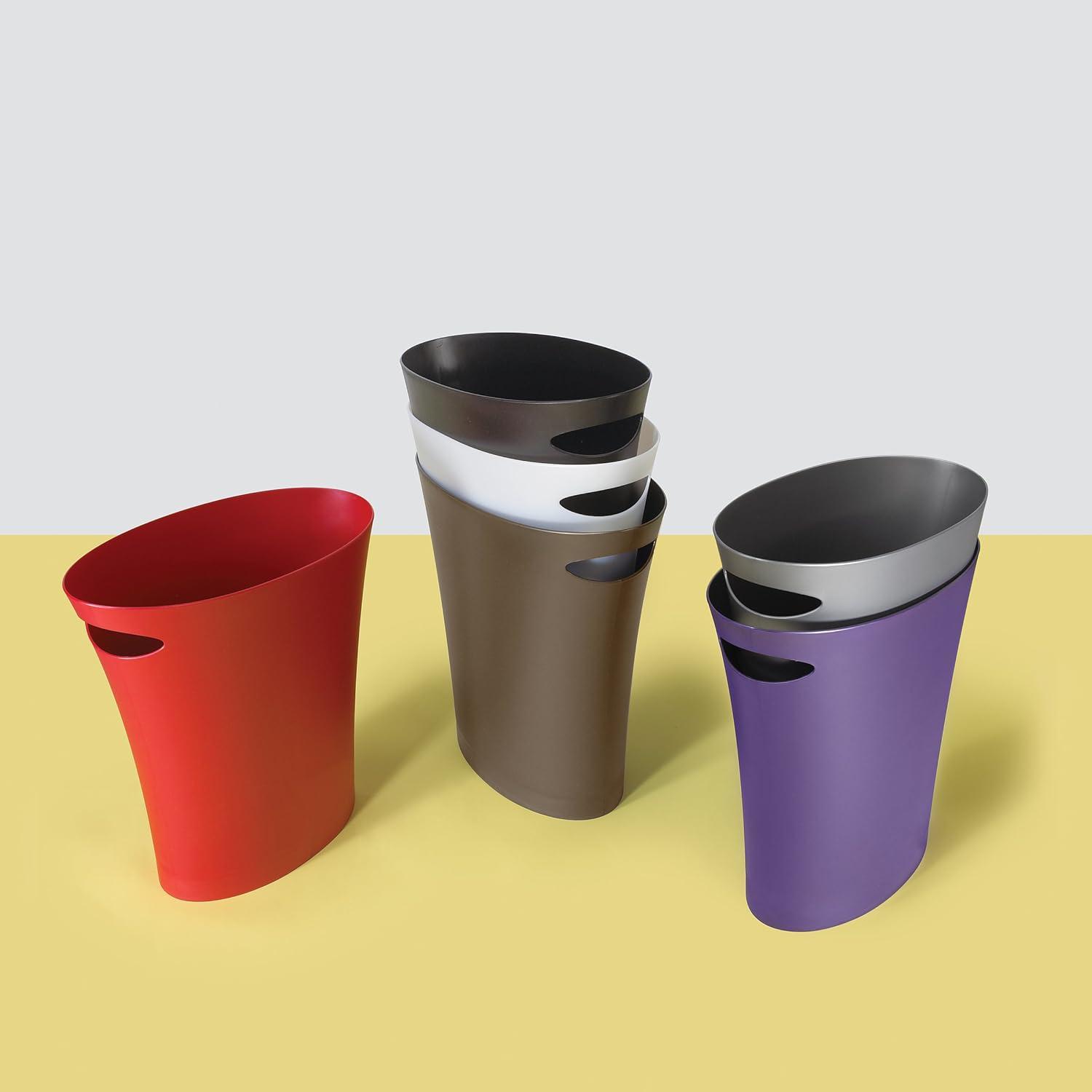 Umbra Skinny Plastic Open Waste Basket - 2 Gallons