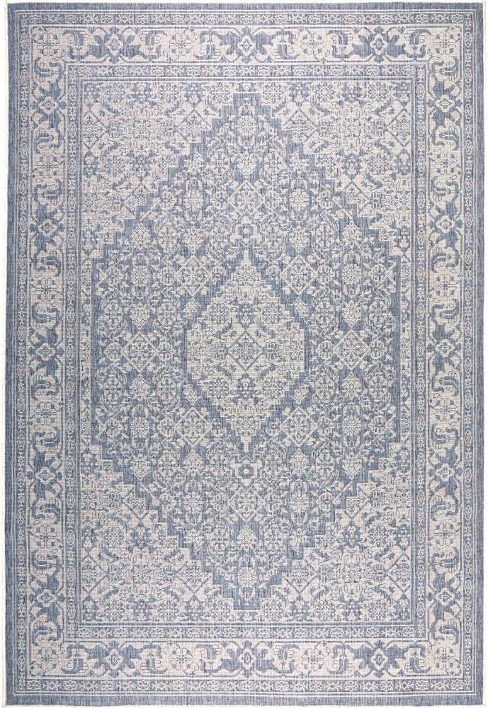 Persian Persian Inspired Blue/Gray Area Rug