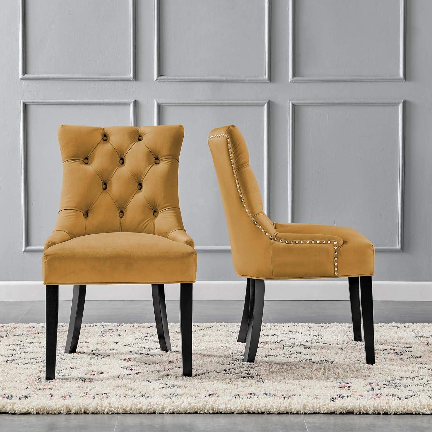 Modway Regent Tufted Performance Velvet Dining Side Chairs