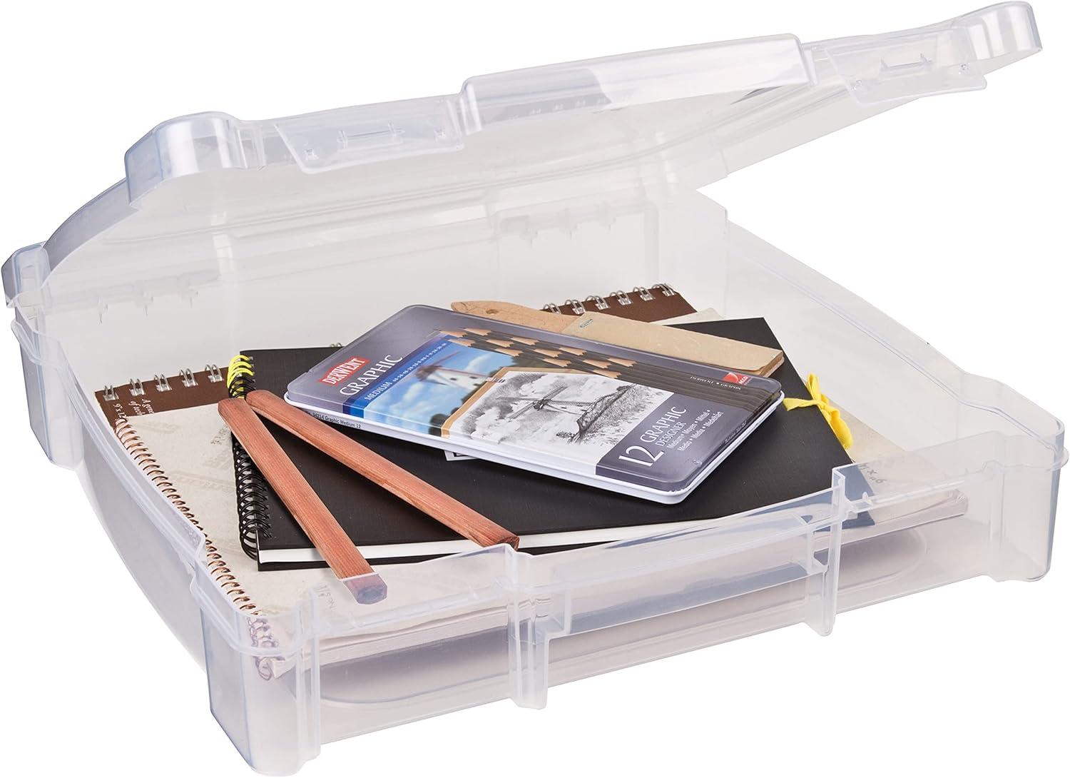 ArtBin Essentials Box-14.125"X13.625"X3" Translucent