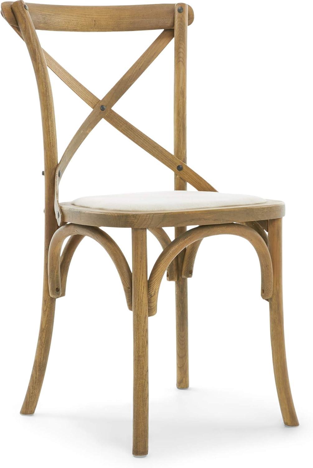 Finch Elmhurst Cross Dining Chair Set of 2 Cream