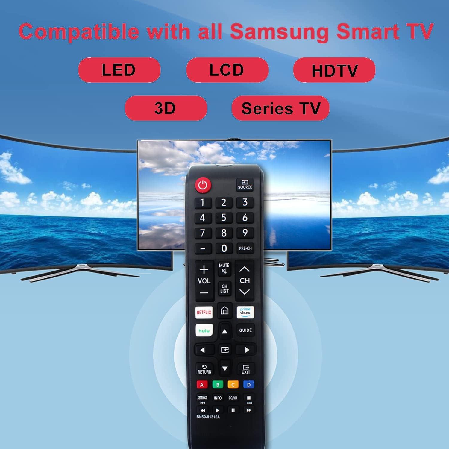 (Pack of 2)ZOUYUE Universal Remote for All Samsung TV,Compatible for All Samsung Smart TV LED LCD HD TV