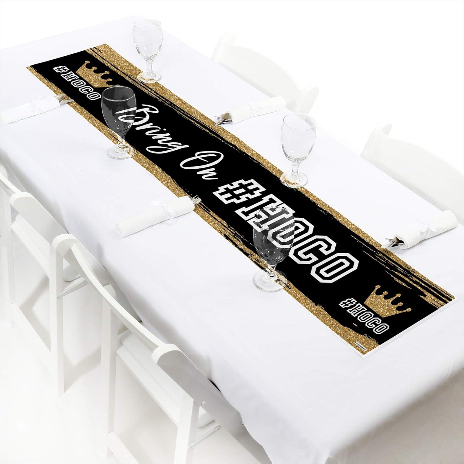Big Dot of Happiness Hoco Dance - Homecoming Decorations Party Banner