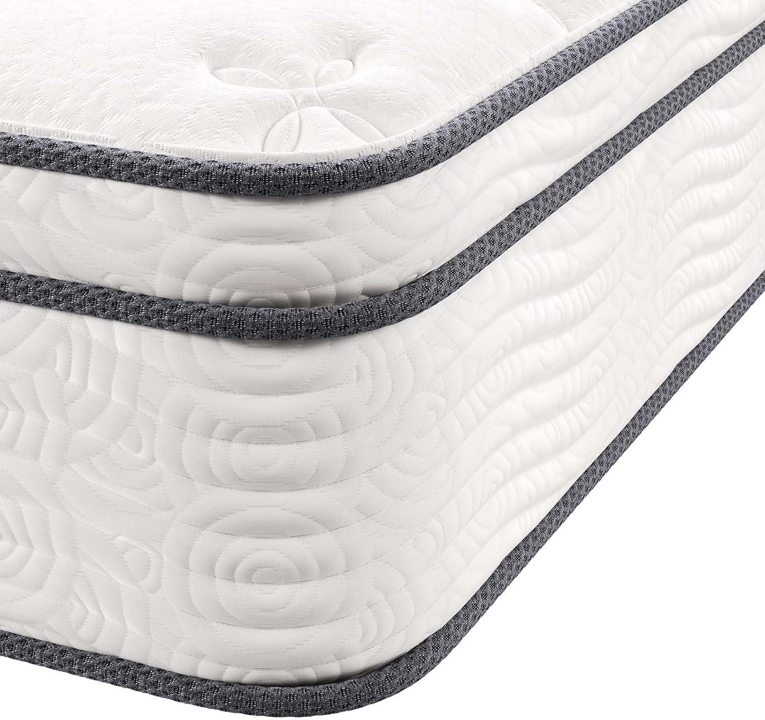 Modway Jenna 12 Inch Innerspring and Foam Twin Mattress