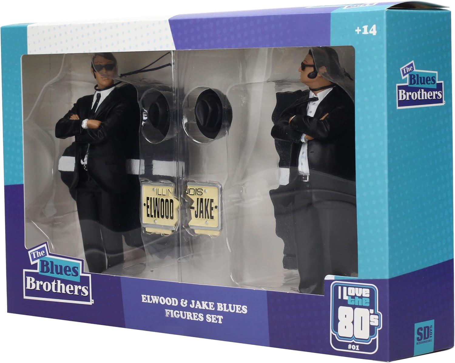 SD Toys The Blues Brothers 7-Inch Jake and Elwood SD Toys Figure Set