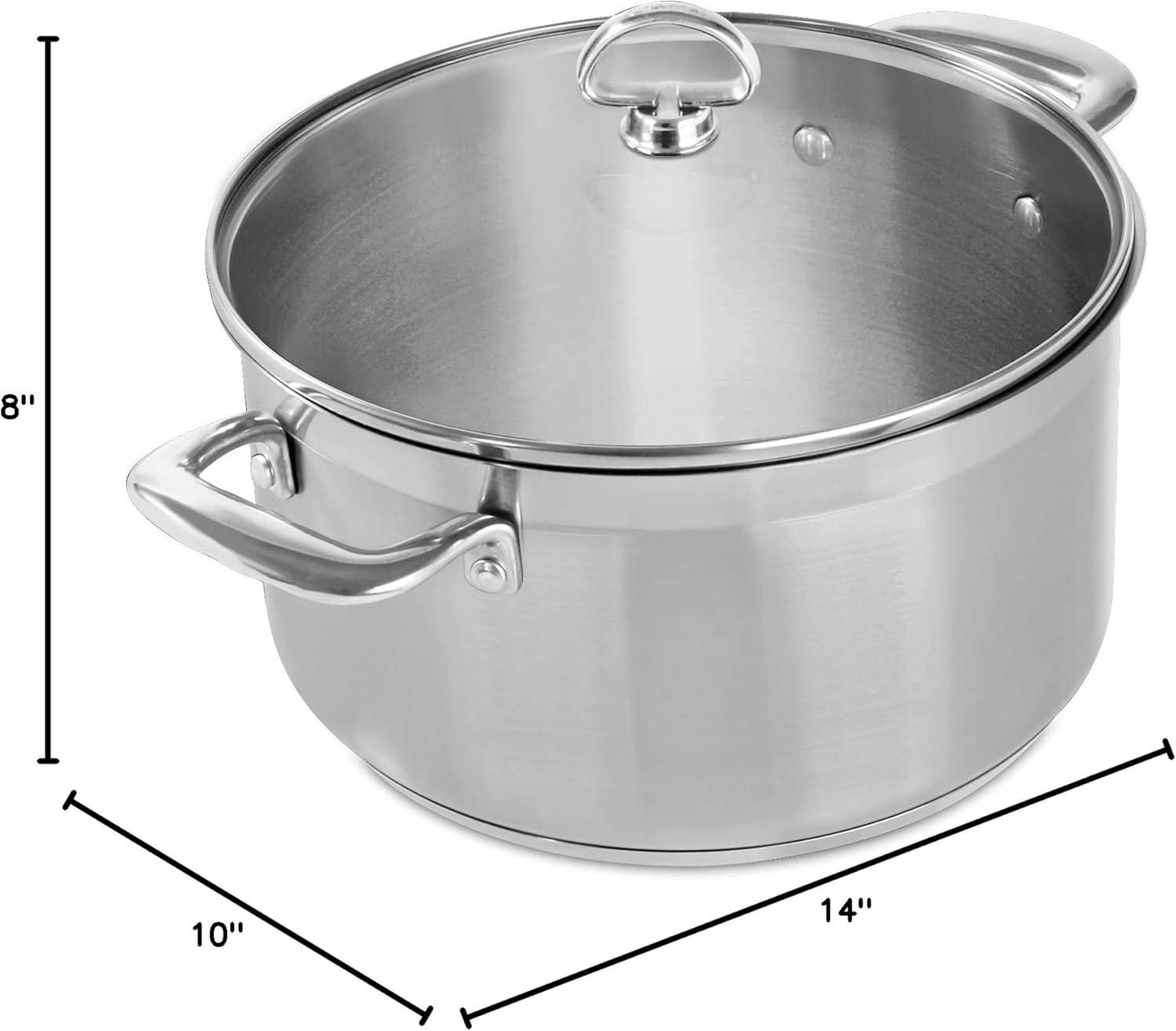 Chantal Chantal Induction 21 Steel® 6 Qt. Round Casserole