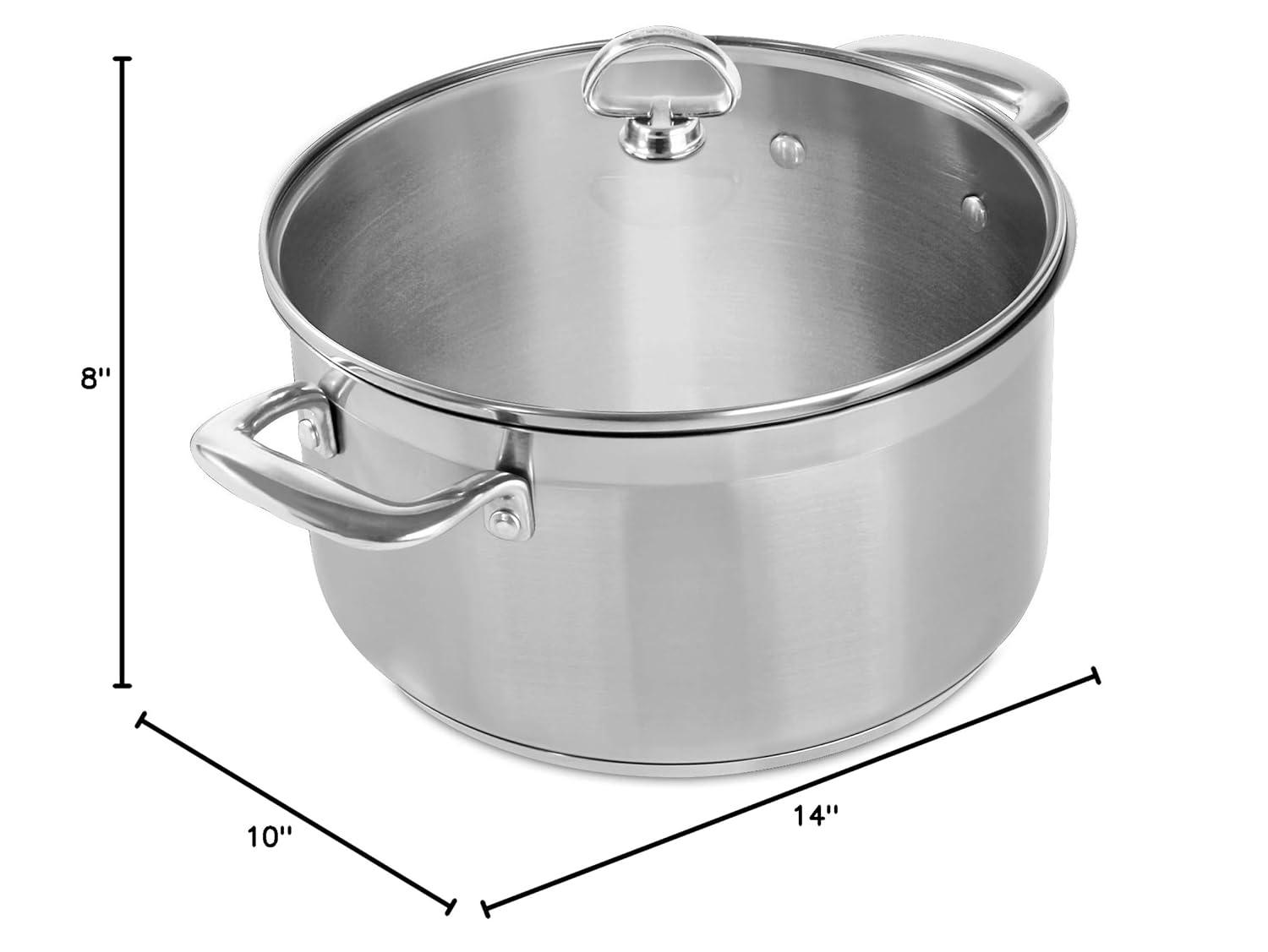 Chantal Chantal Induction 21 Steel® 6 Qt. Round Casserole