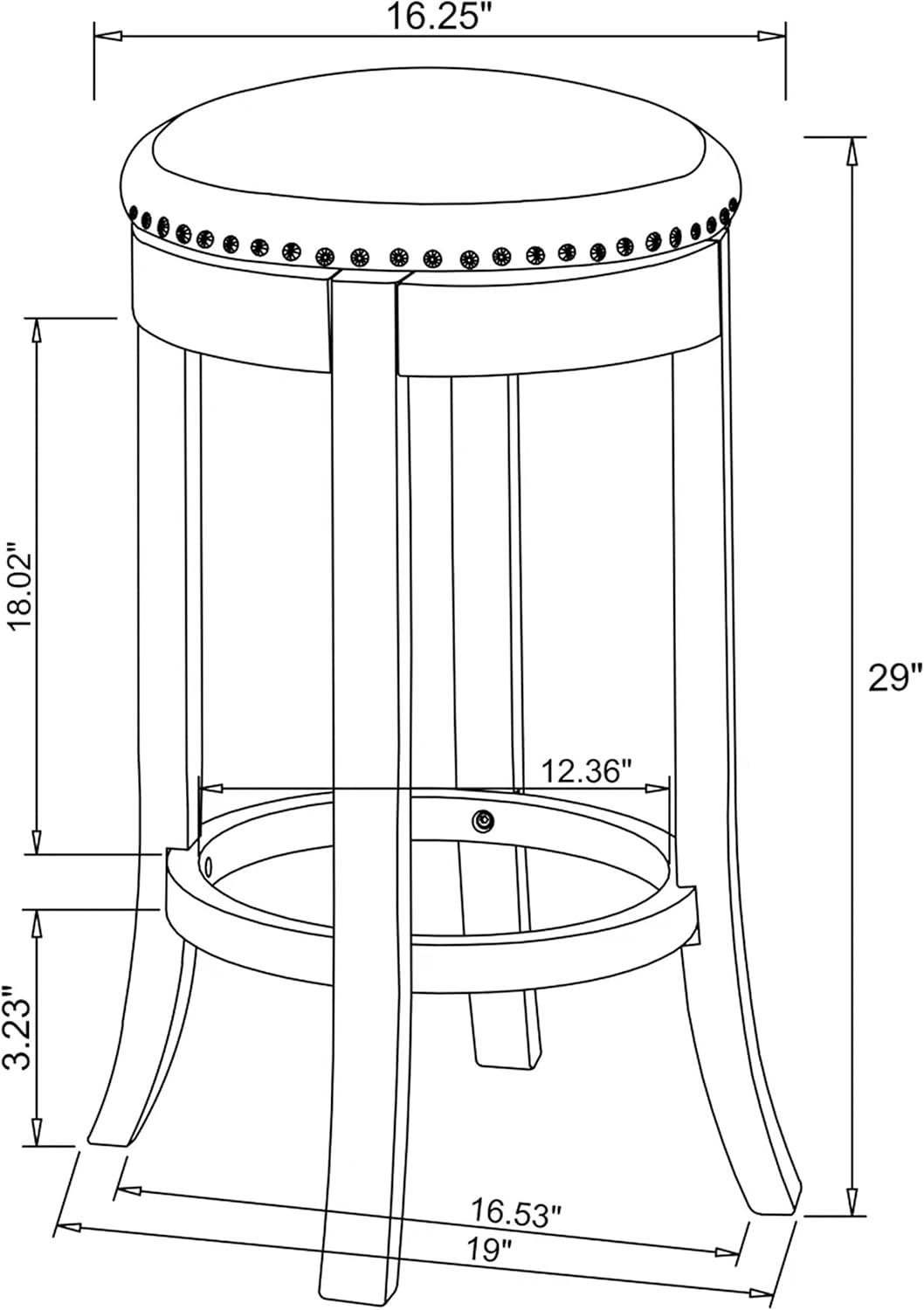 Coaster Co. of America Swivel Counter Stool