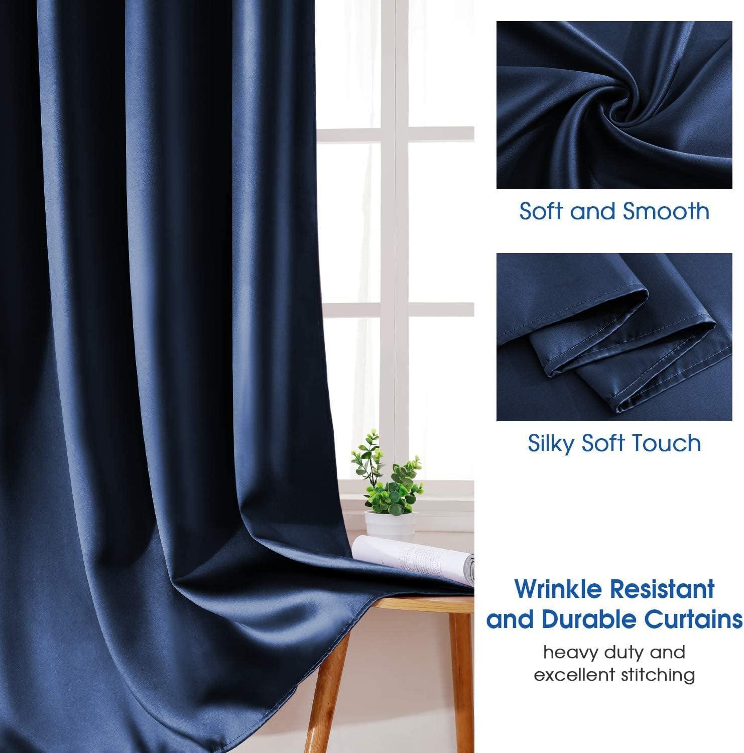 Lush Decor Polyester Blackout Curtain Single Panel