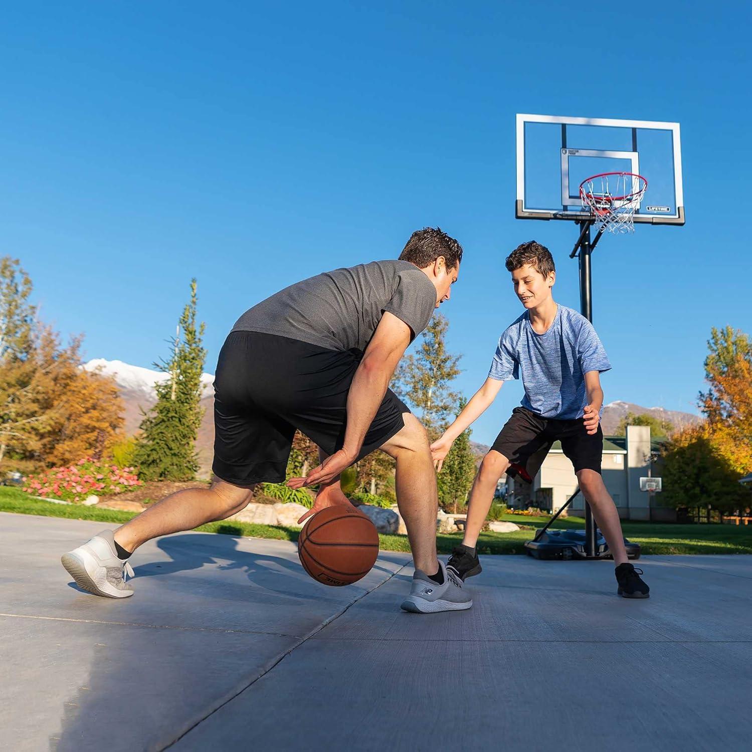 Lifetime 52" Portable Polycarbonate Basketball System