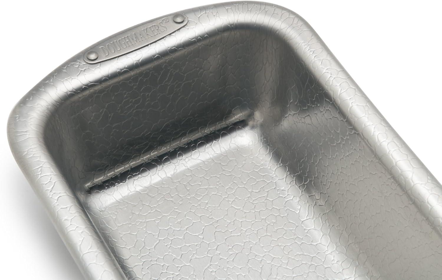 Doughmakers Nonstick Aluminum Loaf Pan with Pebble Pattern