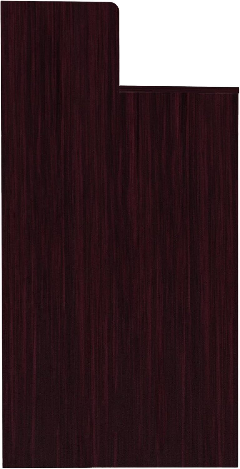 Flash Furniture Commercial Grade Tray Top Trash Enclosure With Drop Hole