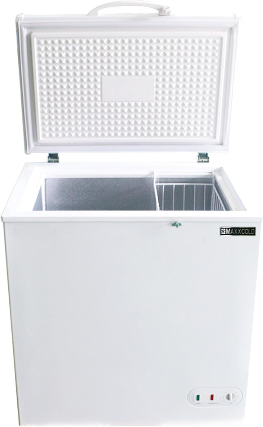 Maxx Cold 30.4" Compact Solid Top Chest Freezer - 5.2 Cu Ft