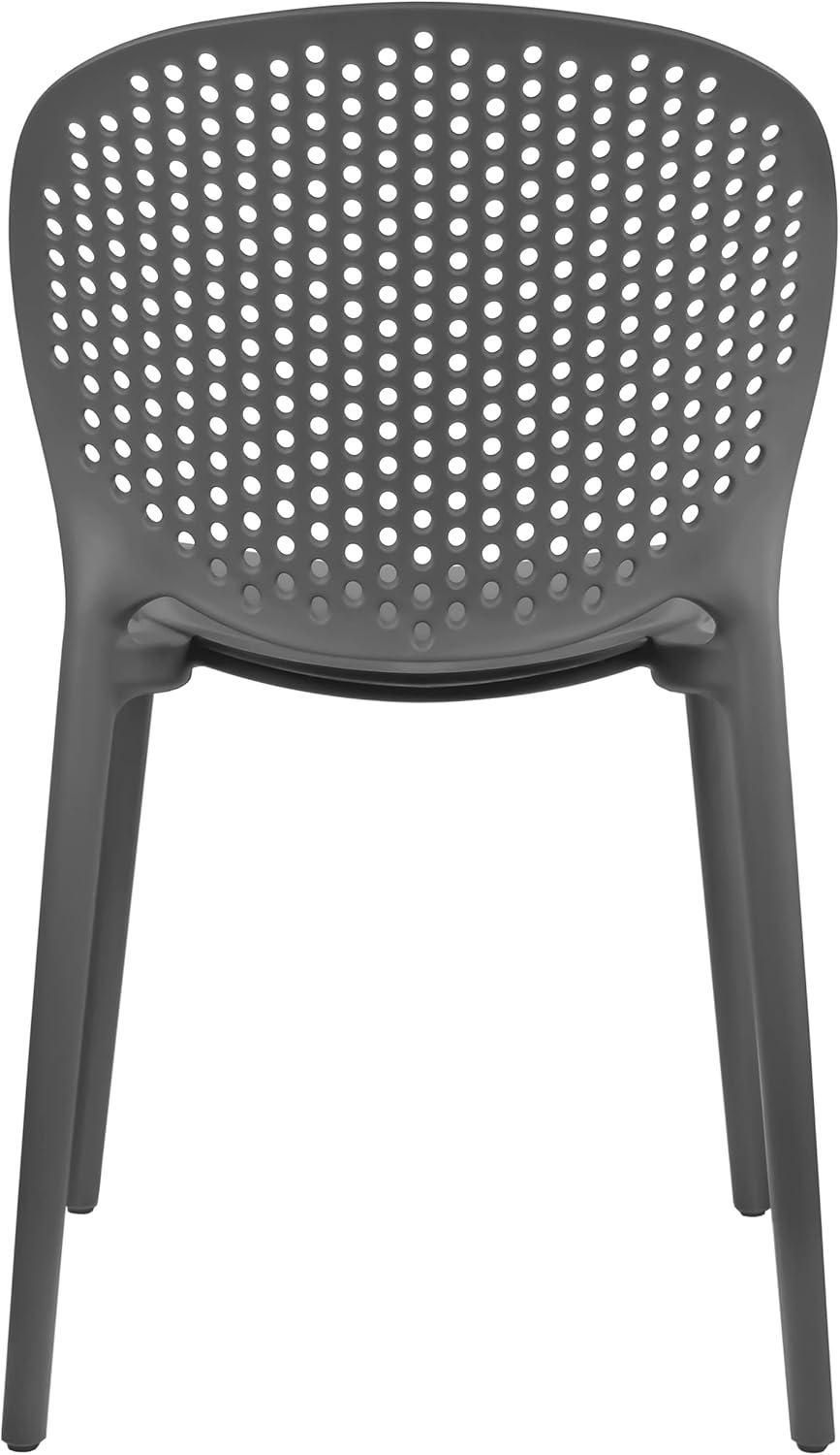 Outdoor Stacking Dining Side Chair