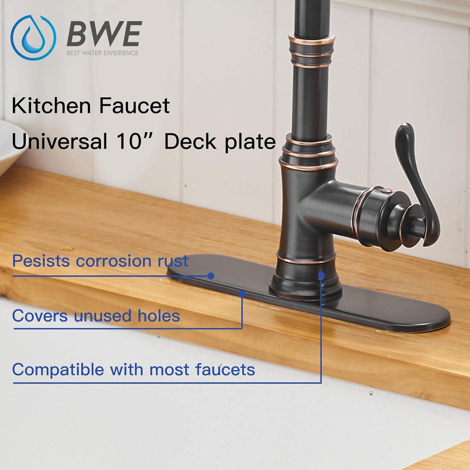 Kitchen and Bathroom Sink Deck Plate