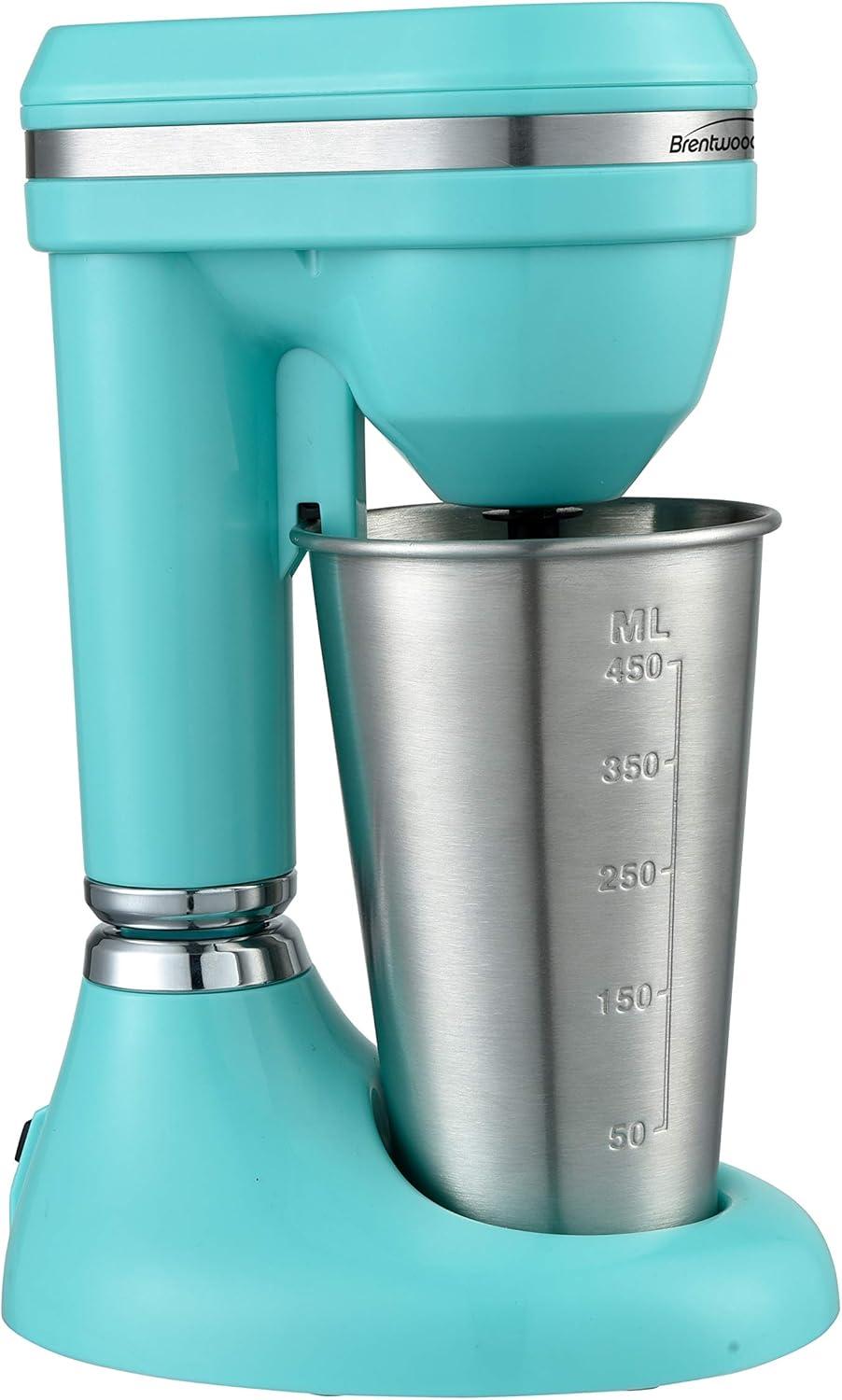 Brentwood 15oz Classic Milkshake Maker, Turquoise