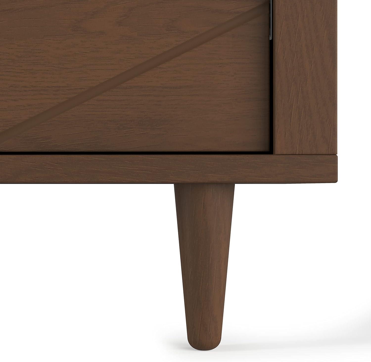 Child Craft Surrey Hill 3 Drawer Dresser for Nursery or Bedroom,  Anti-Tip Kit Included to Prevent Tipping, Baby Safe Finish (Toasted Chestnut)