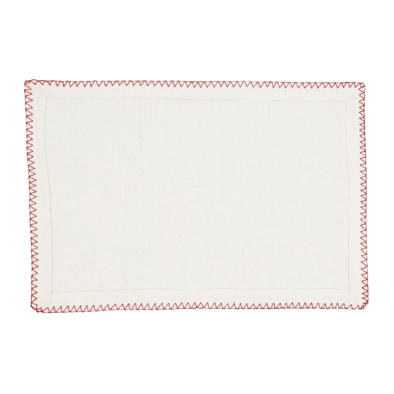Saro Ivara Cotton Rectangle Placemat (Set of 12)