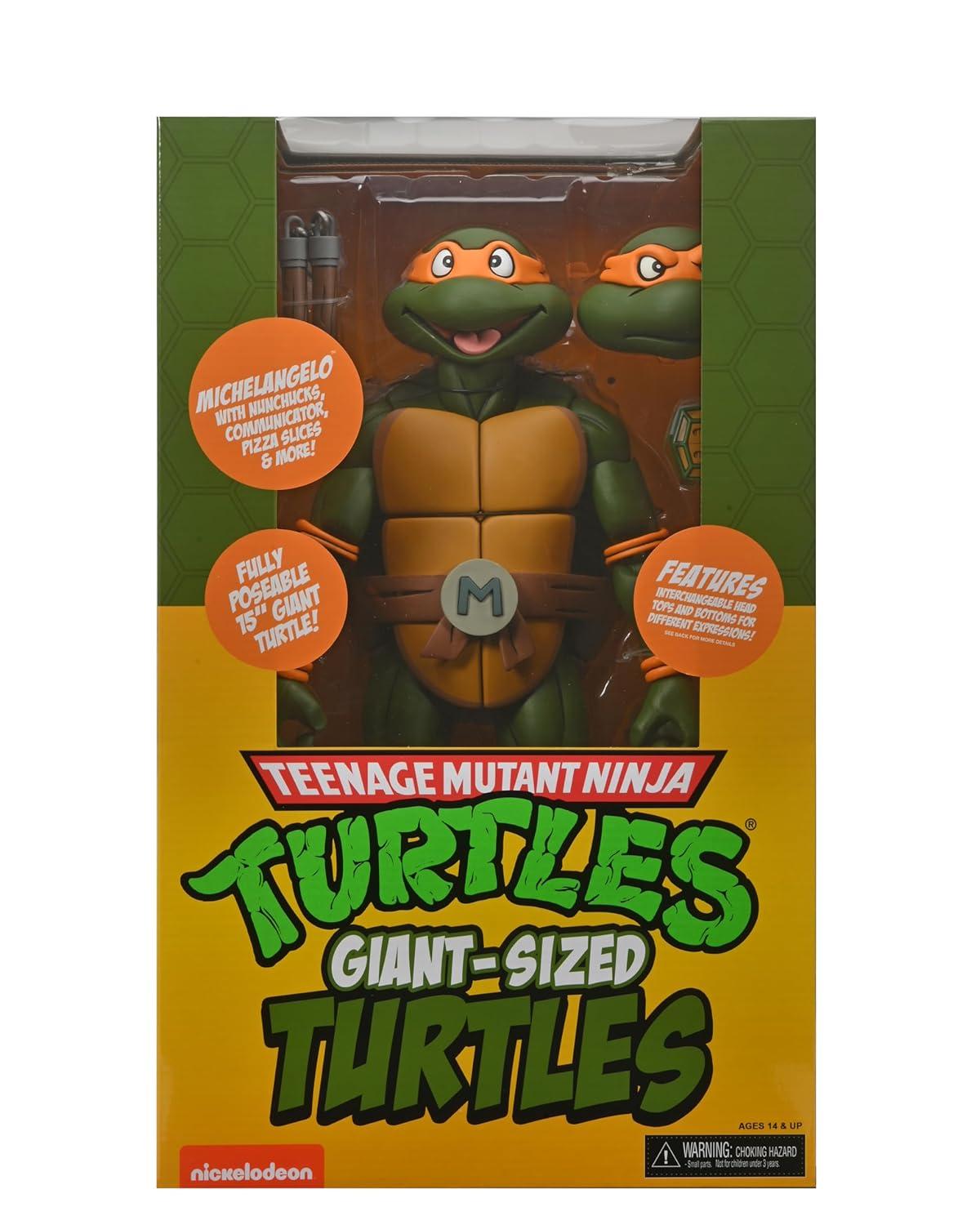 NECA Teenage Mutant Ninja Turtles Giant Size Michelangelo Action Figure