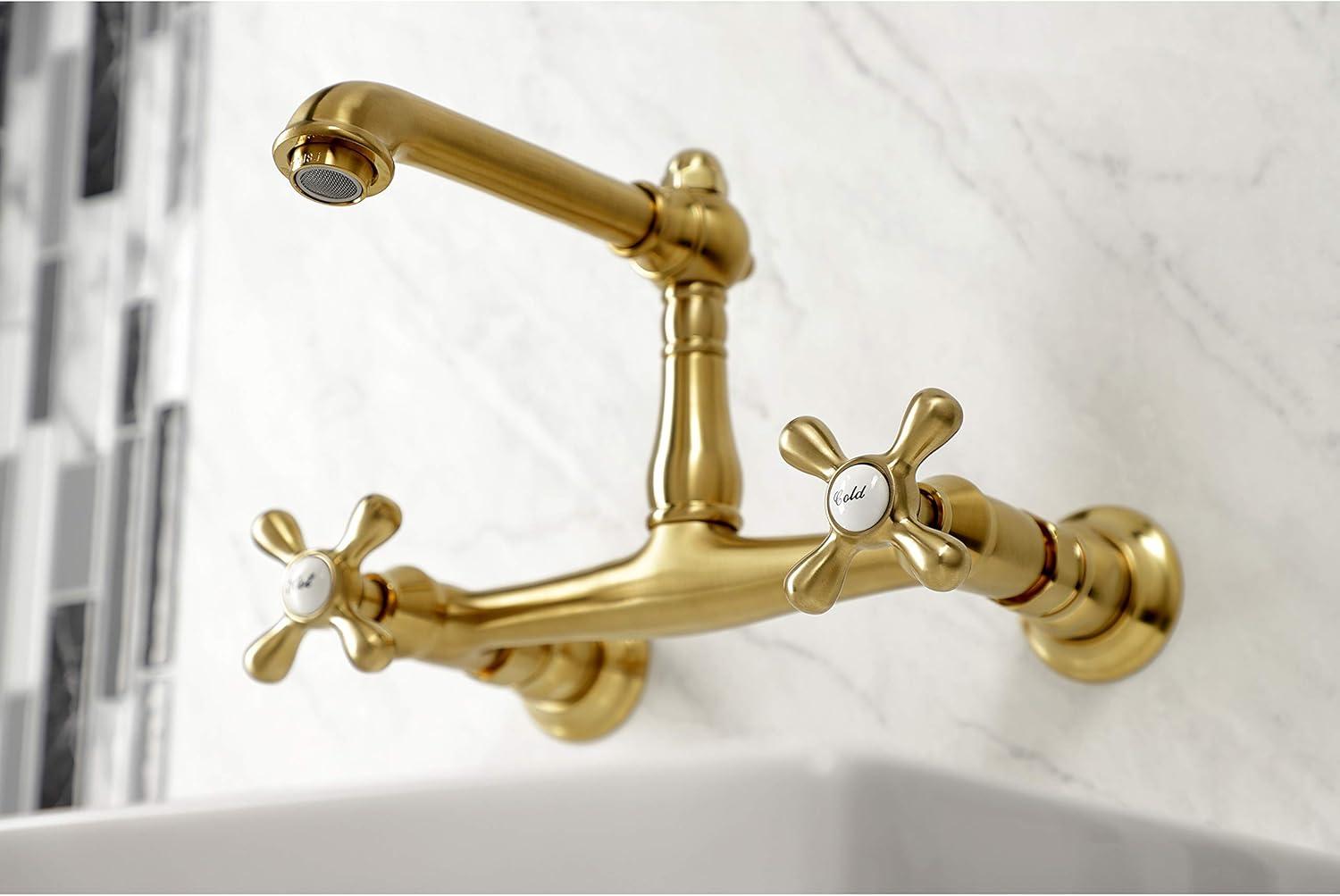 English Country Wall Mounted Bathroom Faucet