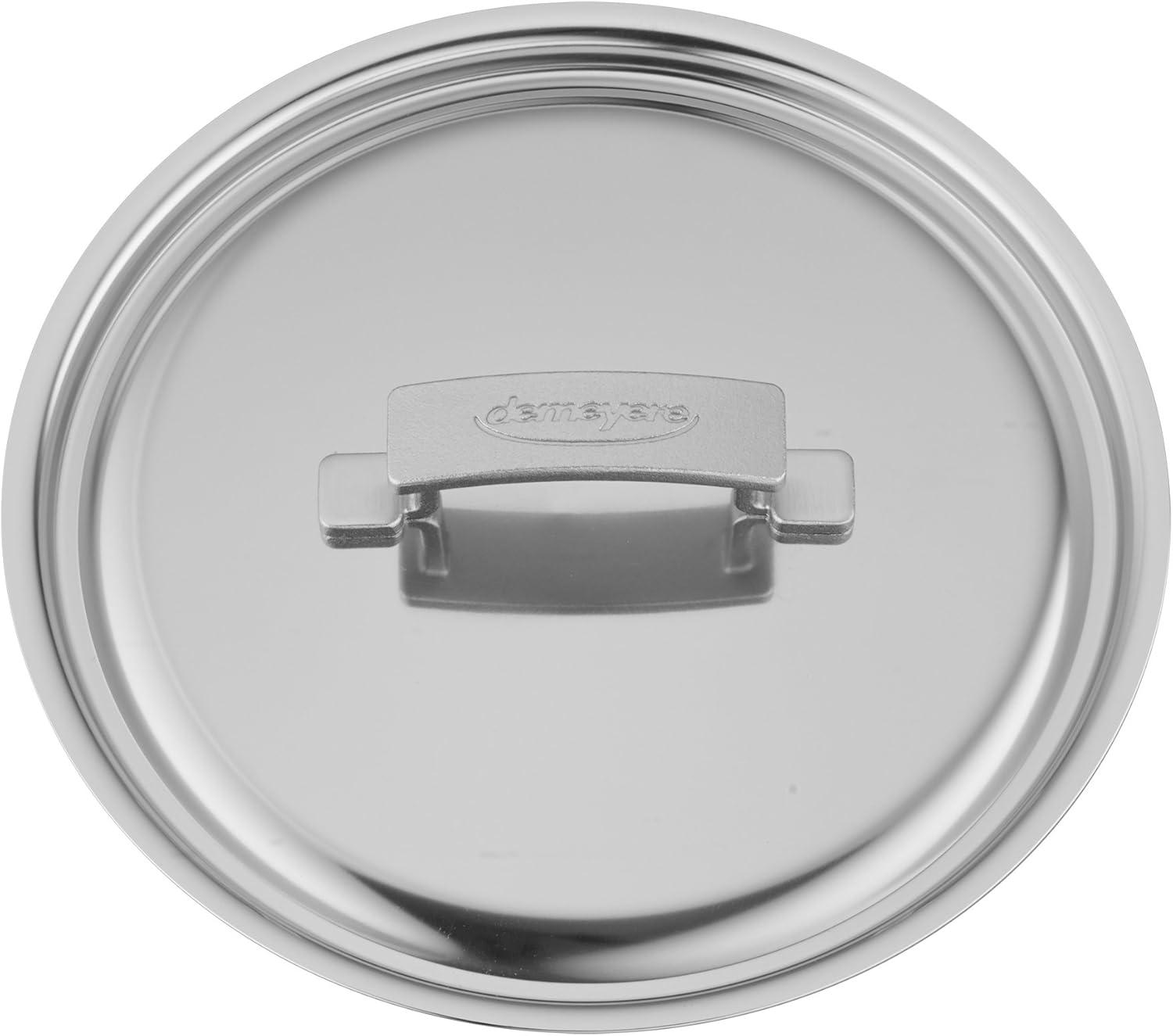 Demeyere Industry 5-Ply 4-qt Stainless Steel Deep Saute Pan