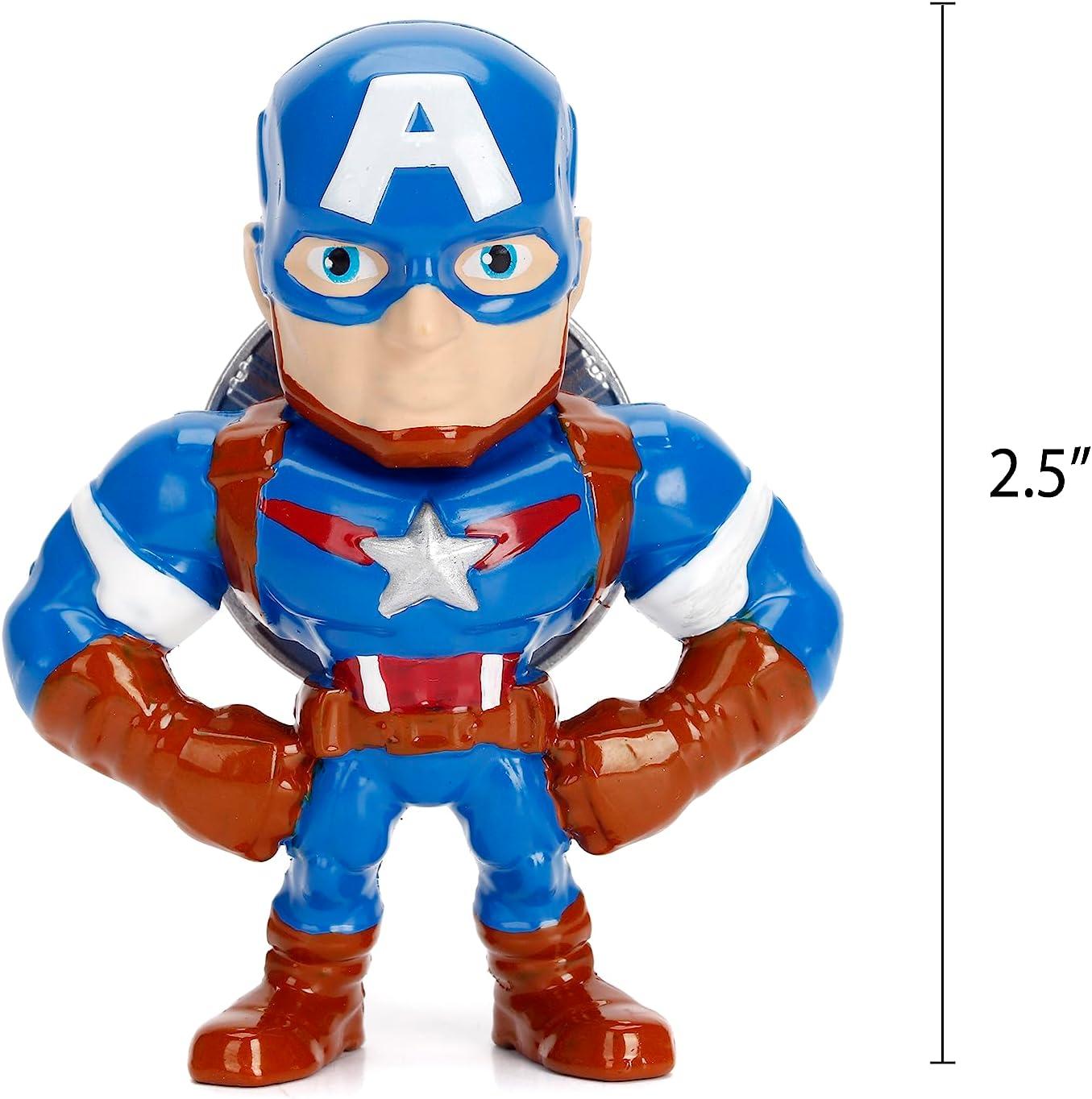 Jada Toys Marvel Avengers 2.5 Inch Die-Cast Figure 4-Pack