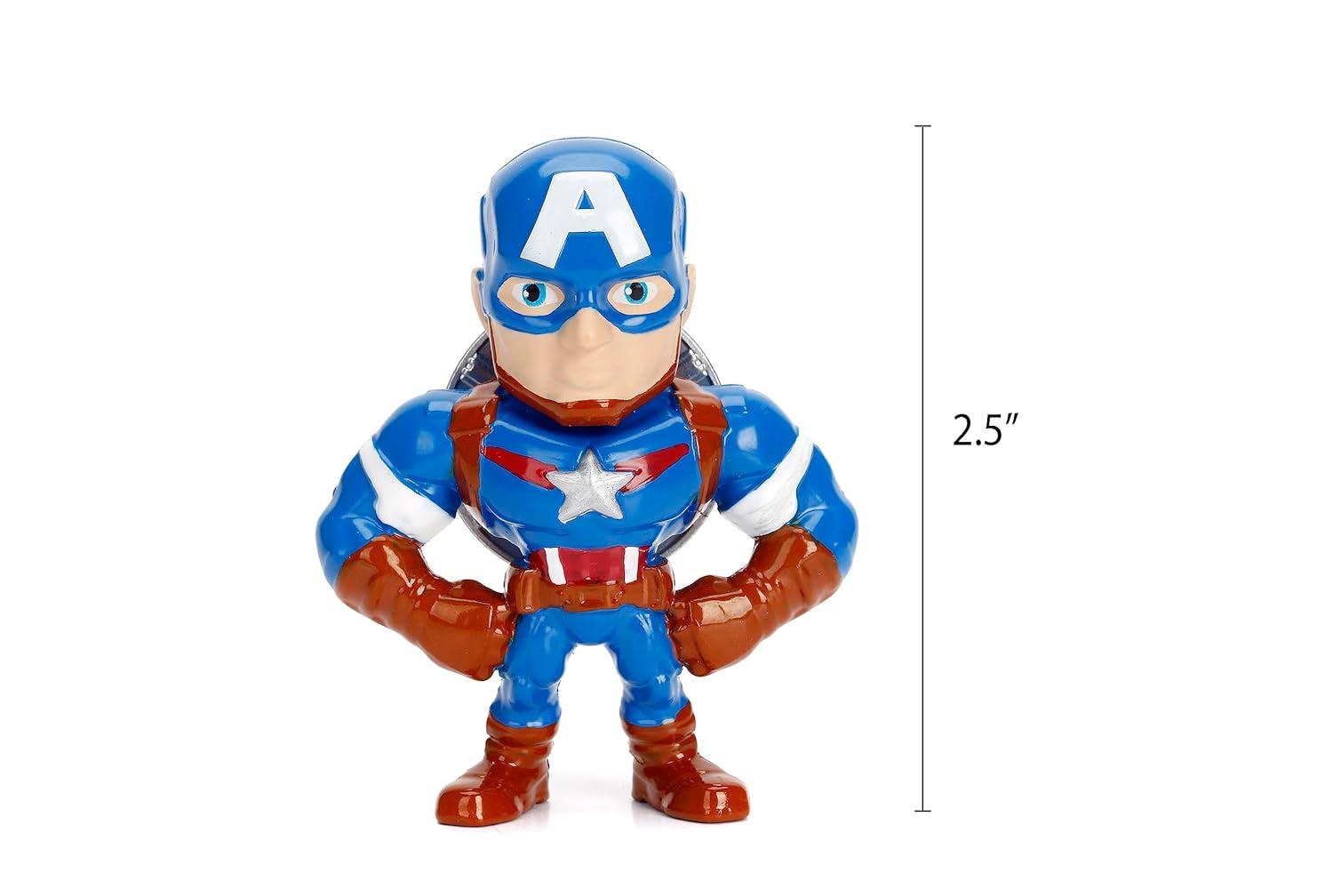 Jada Toys Marvel Avengers 2.5 Inch Die-Cast Figure 4-Pack
