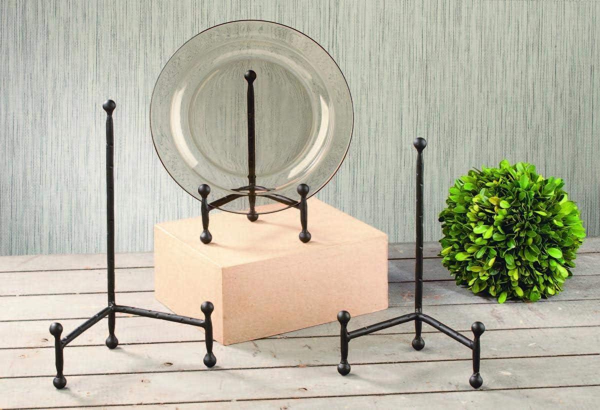 Black Powder Coated Metal Tripod Easel Display Stand