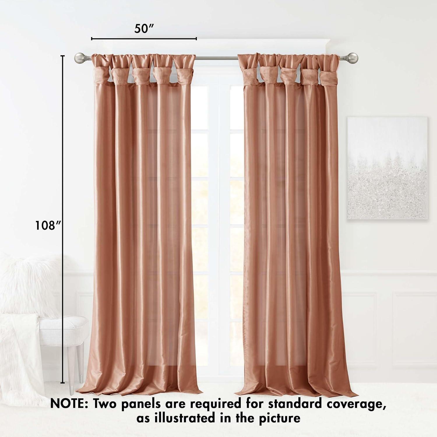 Madison Park Rivau Light-Filtering Single Curtain Panel