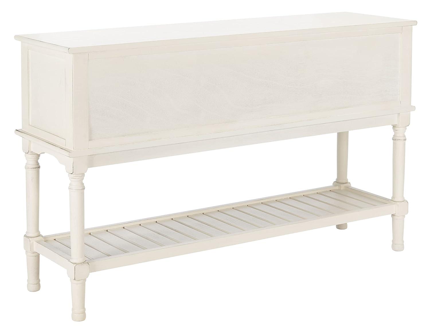 Tate 2 Drawer 2 Door Console Table - CNS5722A - Off-White - Safavieh