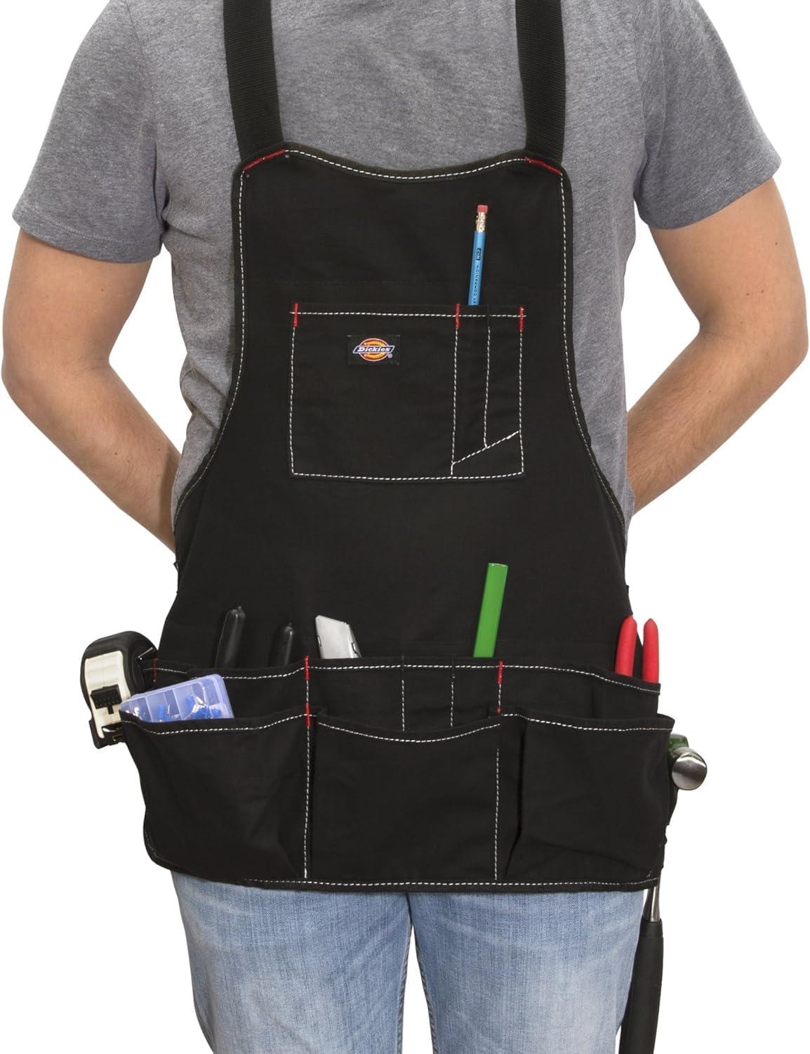 Dickies 16-Pocket Workshop Bib Apron
