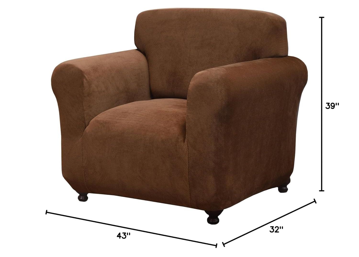 Kathy Ireland Home Day Break Box Cushion Armchair Slipcover