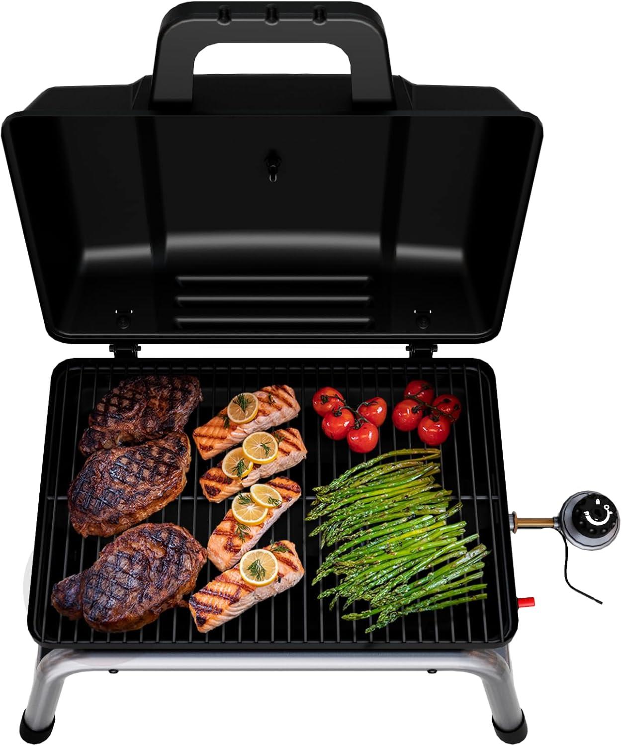 Charbroil Single Burner Table Top Portable Propane Gas Grill